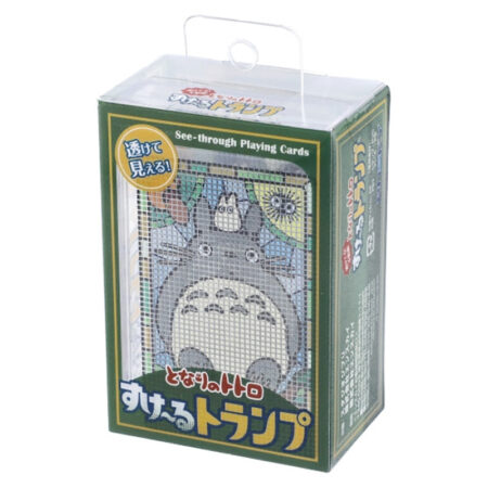 MER MI VECINO TOTORO BARAJA FRANCESA CARTAS TRANSLUCIDAS 8,8X5,8 CM