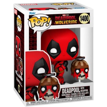 MER FUNKO POP! MARVEL: DEADPOOL WITH HEADPOOL 1400