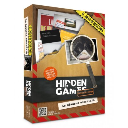 JGM HIDDEN GAMES: CASO 2 - LA DIADEMA ESCARLATA (CAJA)