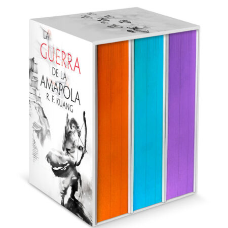 LIB ESTUCHE LA GUERRA DE LA AMAPOLA SAGA COMPLETA