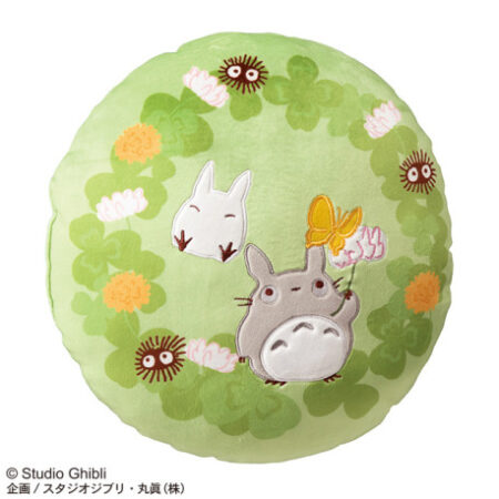 MER COJIN: TOTORO TREBOL COJIN REDONDO 35 CM MI VECINO TOTORO