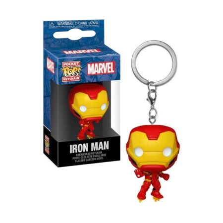 MER FUNKO POP! LLAVERO: MARVEL IRON MAN