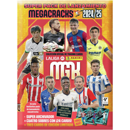 JCC CROMOS MEGACRACKS 24/25 ARCHIVADOR