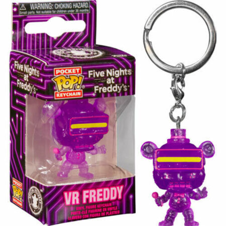 MER FUNKO POP! LLAVERO: FIVE NIGHTS AT FREDDYS FREDDY RADIOACTIVO