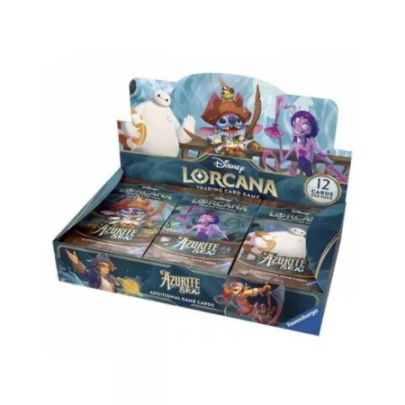 JCC LORCANA AZURITE SEA: BOOSTER BOX - INGLES