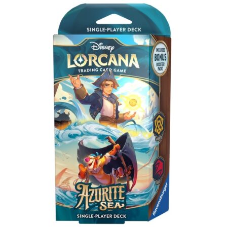 JCC LORCANA AZURITE SEA: STARTER PACK JIM/TIGGER - INGLES