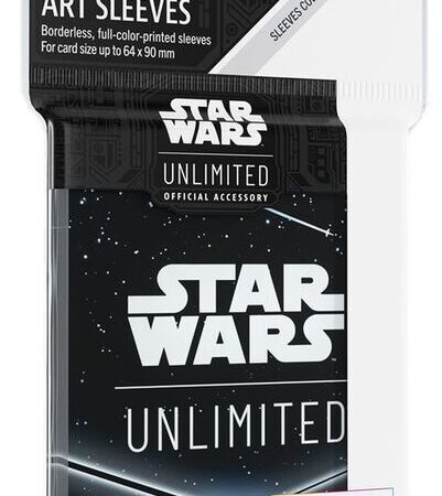 ACC FUNDAS STAR WARS: UNLIMITED ART SLEEVES BACK BLACK