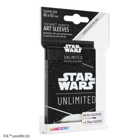 ACC FUNDAS STAR WARS: UNLIMITED ART SLEEVES BACK WHITE