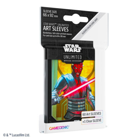 ACC FUNDAS STAR WARS: UNLIMITED ART SLEEVES DARTH MAUL