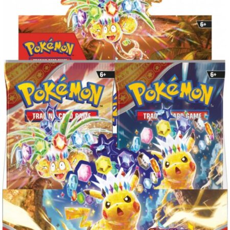 JCC POKEMON SV08 CHISPAS FULGURANTES CAJA SOBRES - INGLES