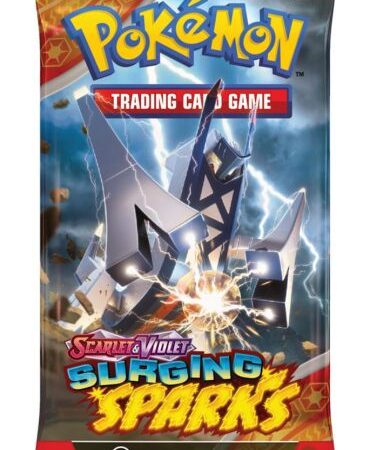 JCC POKEMON SV08 CHISPAS FULGURANTES SOBRE - INGLES