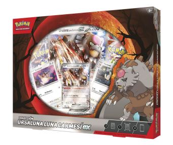 JCC POKEMON COLECCION URSULANA LUNA CARMESI EX