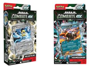 JCC POKEMON BARAJA COMBATE EX MELMETAL EX & HOUNDOON EX