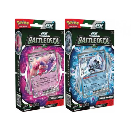 JCC POKEMON BARAJA DE COMBATE CHIEN-PAO EX / TINKATON EX