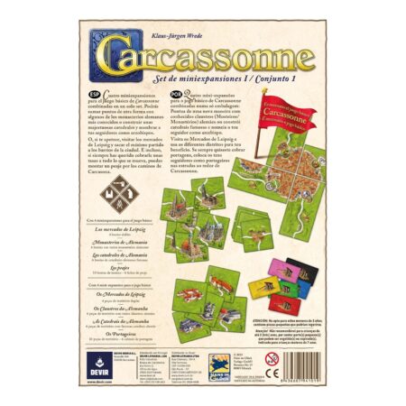 JGM CARCASSONNE: SET MINIEXPANSIONES REUNIDAS 01