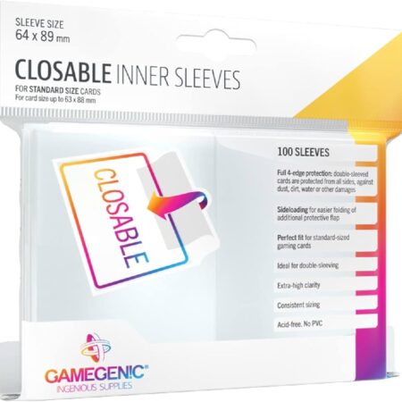ACC FUNDAS CLOSABLE INNER SLEEVES (100)