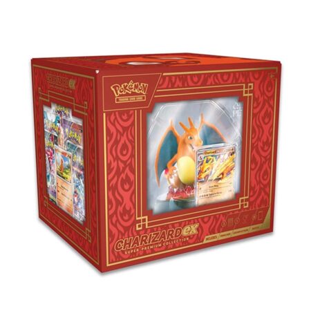JCC POKEMON BIG GIFT 2024 CHARIZARD EX SUPER-PREMIUM COLLECTION - INGLES