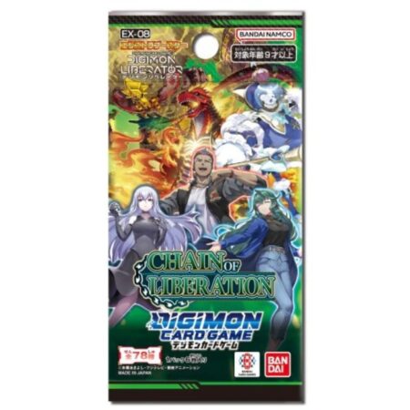 JCC DIGIMON CARD GAME: EX08 CHAIN OF LIBERATION: BOOSTER PACK - INGLES