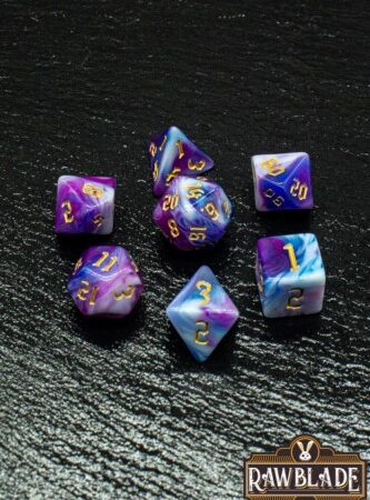 ACC SET DADOS: RAWBLADE MARBLE 4 CO MIDNIGHT (7)
