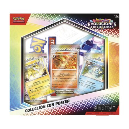 JCC POKEMON PRISMATIC EVOLUTION: COLECCION CON POSTER