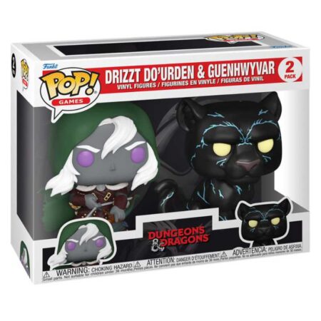 FIG FUNKO POP! DUNGEONS & DRAGONS: DRIZZT DOURNDEN & GUENHWYVAR PACK 2