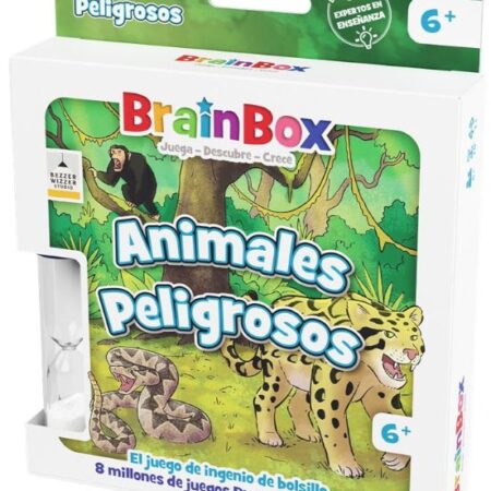 JGM BRAINBOX POCKET ANIMALES PELIGROSOS