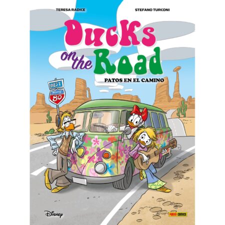 COM DUCKS ON THE ROAD:PATOS EN LA CARRETERA (BIBLIOTECA DISNEY)