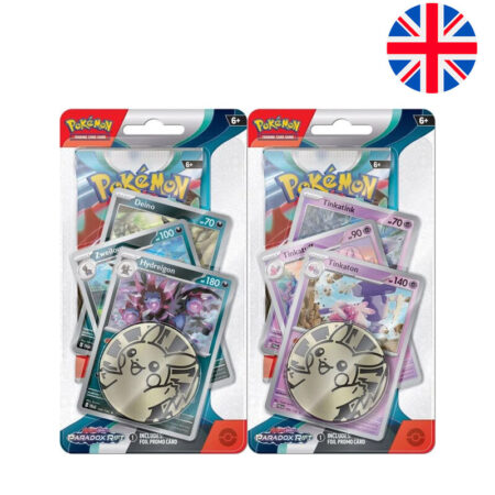 JCC POKEMON BRECHA PARADOJICA: BLISTER 3 CARTAS - INGLES