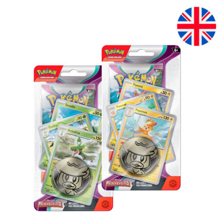 JCC POKEMON EVOLUCIONES EN PALDEA: BLISTER ARBOLIVA/PAWMOT - INGLES