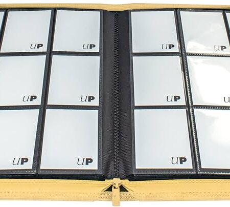ACC ULTRAPRO PORTAFOLIO 9 BOLSILLOS PRO-BINDER ZIPPERED AMARILLO