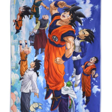 MER MANTA: DRAGON BALL SUPER MANTA 100X150CM UNIVERSE SURVIVAL HEROES FLIGHT