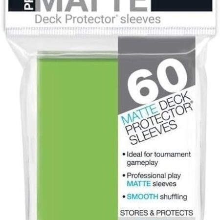 ACC FUNDAS ULTRA PRO SMALL MATTE (VERDE LIMA) 60 UND.