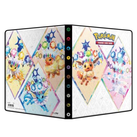ACC ULTRAPRO PORTAFOLIO 9 BOLSILLOS POKEMON PRISMAS EVOLUTIONS SV.8.5