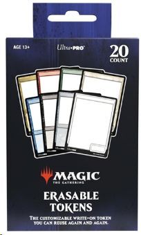 ACC MAGIC: THE GATHERING ERASABLE TOKENS (20 UNIDADES) ULTRA PRO