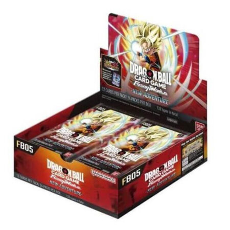 JCC DRAGON BALL CARD GAME FB05: FUSION WORLD NEW ADVENTURE BOOSTER BOX