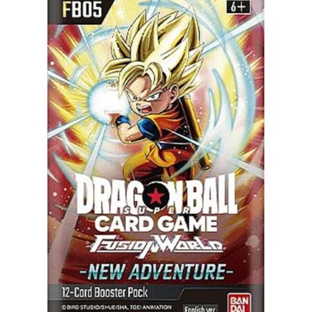 JCC DRAGON BALL CARD GAME FB05: FUSION WORLD NEW ADVENTURE BOOSTER PACK