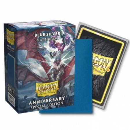 ACC FUNDA DRAGON SHIELD MATTE DUAL BLUE/SILVER (100)