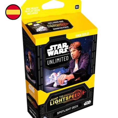 JCC STAR WARS UNLIMITED SALTO A LA VELOCIDAD DE LA LUZ: MAZO HAN SOLO