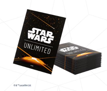 ACC SW: UNLIMITED ART SLEEVES CARD BACK ORANGE