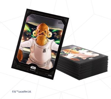 ACC SW: UNLIMITED ART SLEEVES ADMIRAL ACKBAR