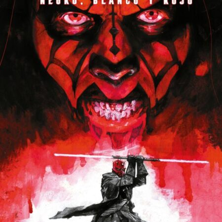 COM STAR WARS DARTH MAUL: BLANCO, NEGRO Y ROJO