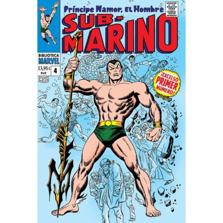 COM BIBLIOTECA MARVEL 81 NAMOR EL HOMBRE SUBMARINO 04