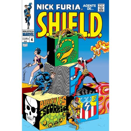 COM BIBLIOTECA MARVEL 82 NICK FURIA, AGENTE DE S.H.I.E.L.D. 04