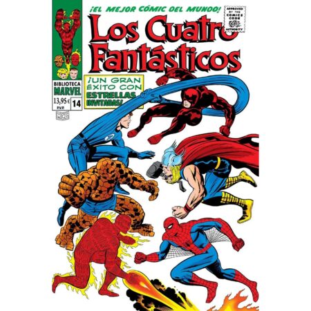 COM BIBLIOTECA MARVEL 83 LOS 4 FANTASTICOS 14