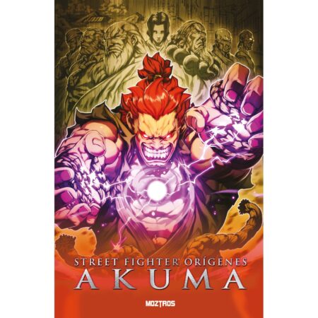 COM STREET FIGHTER ORIGENES - AKUMA