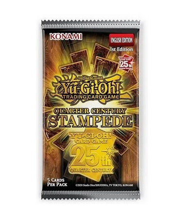 JCC YU-GI-OH! ESTAMPIDA CUARTO DE SIGLO: BOOSTER PACK