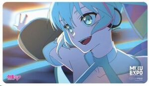 ACC TAPETE MIKU 10TH ANNIVERSARY FLIGHT