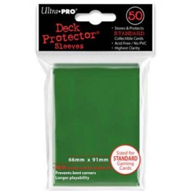 ACC FUNDAS ULTRA PRO STANDARD (VERDE) 50 UNI. MAGIC