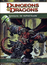 ROL D&D MANUAL DE MONSTRUOS 1 4ª EDICION