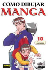 LIB COMO DIBUJAR MANGA 10: PERSONAJES MASCULINOS
